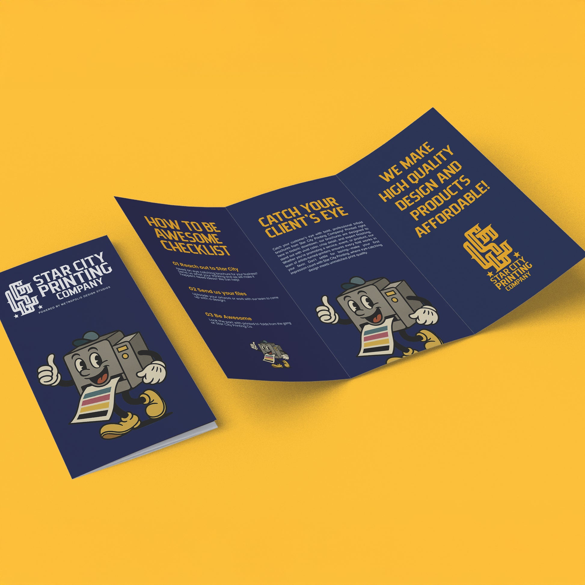 Full Color Tri-fold Brochures